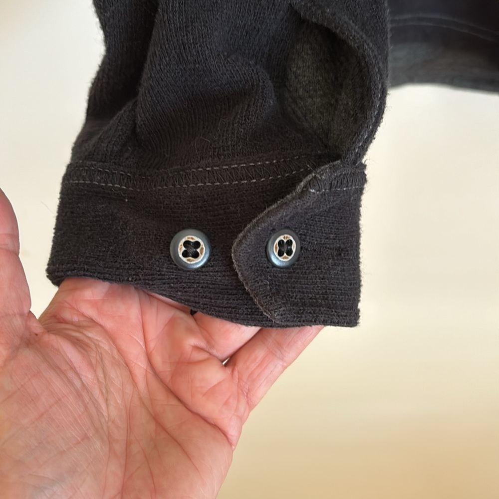Tommy Bahama - Men's Black Shirt Jacket - Picture 3 of 8